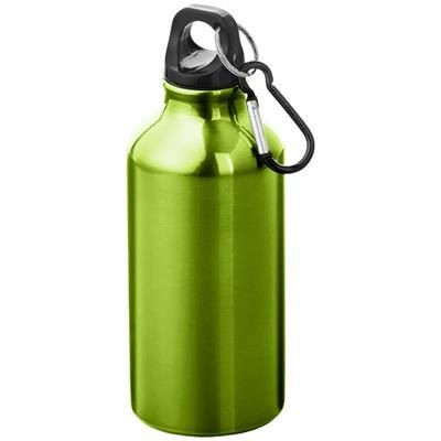 OREGON DRINK BOTTLE with Carabiner in Apple Green