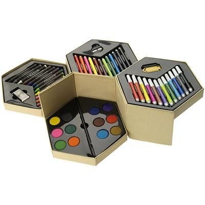 52 PIECE COLOURING SET in Multi Colour