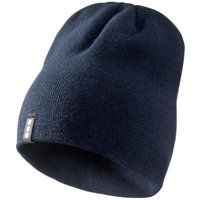 LEVEL BEANIE HAT In Navy