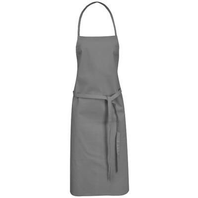 REEVA COTTON APRON in Grey