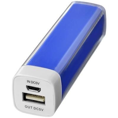 FLASH POWER BANK 2200MAH in Royal Blue