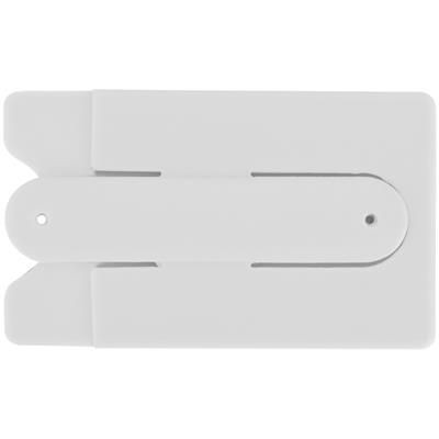 SMARTPHONE WALLET with Integrated Stand in White