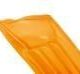 INFLATABLE AIR BED MATTRESS in Translucent Orange