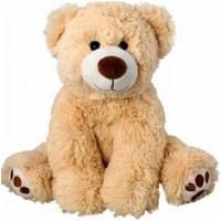 RALLE SMALL TEDDY BEAR in Light Brown