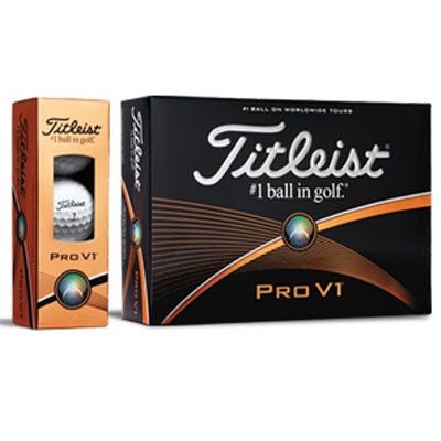 TITLEIST PRO V1 GOLF BALL in White