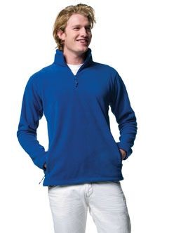 JERZEES ZIP NECK OUTDOOR FLEECE