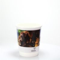 8OZ DOUBLE WALLED PAPER CUP in Full Colour