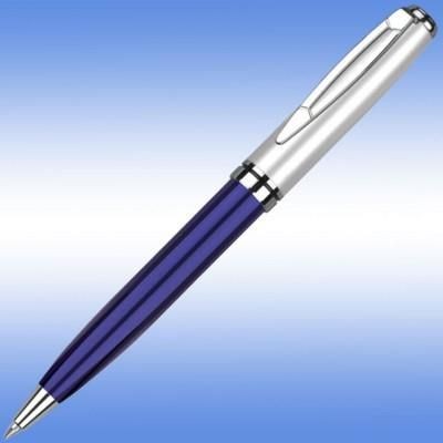 CONSUL BALL PEN in Blue with Silver Trim