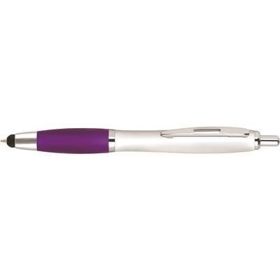 CONTOUR DIGITAL TOUCH BALL PEN in Purple