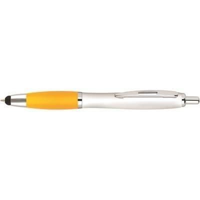 CONTOUR DIGITAL TOUCH BALL PEN in Yellow