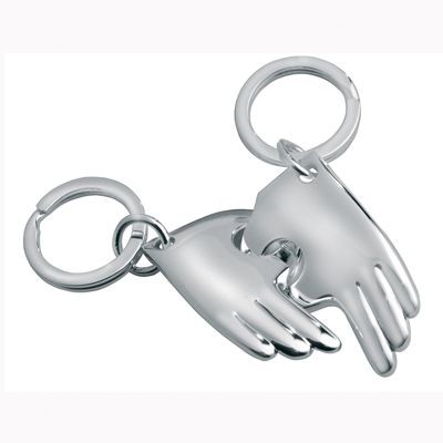 OK METAL KEYRING in Silver