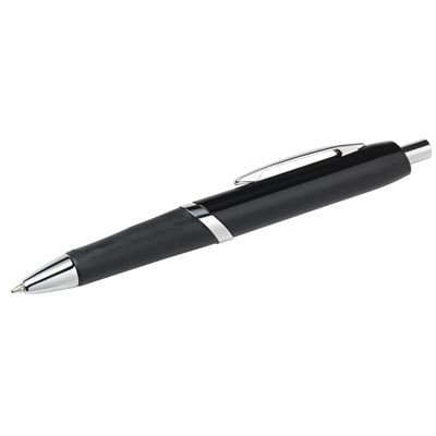 BLACK METAL BALL PEN with Black Grip