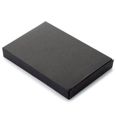 LARGE NOTE BOOK PRESENTATION BOX in Black