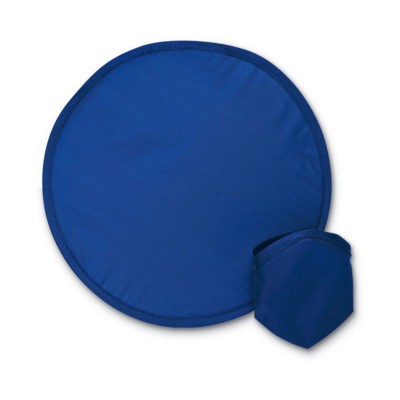 FOLDING NYLON FRISBEE in Blue