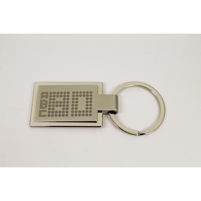 ECLIPSE RECTANGULAR KEYRING