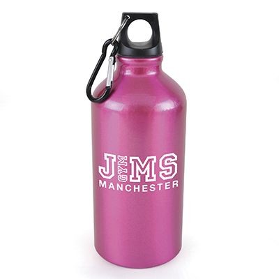 ALUMINIUM METAL SPORTS BOTTLE in Pink