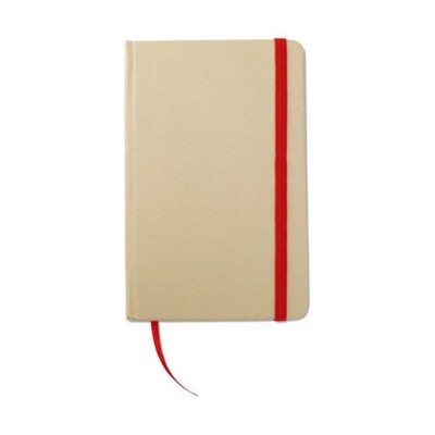 RECYCLED POCKET NOTE BOOK in Red