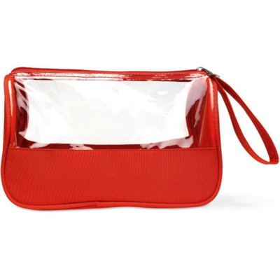 TOILETRY COSMETICS BAG in Red