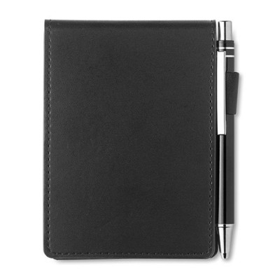 A7 NOTE BOOK in PU Pouch with Pen