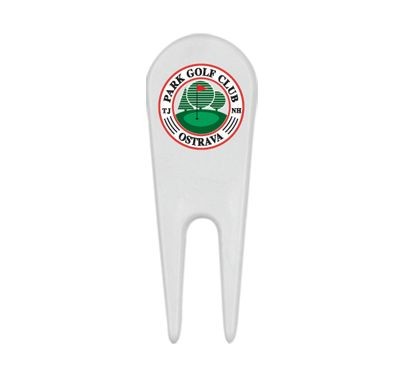 RECYCLED GOLF PITCH MARK FORK in White