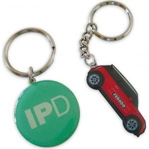 PRINTED METAL EPOXY KEYRING