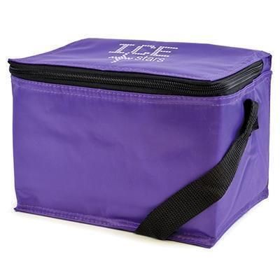 GRIFFIN 70D NYLON 6 CAN COOL BAG in Purple