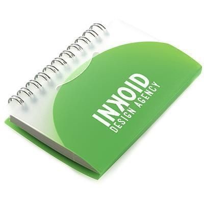 A7 SPIRAL NOTE BOOK in Green