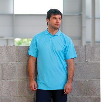 RTY HEAVYWEIGHT TEFLON COATED PIQUE POLO SHIRT