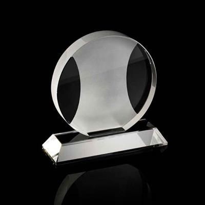 CHUNKY CRYSTAL ROUND AWARD with Sandblast Central Design