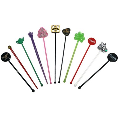 PLASTIC SWIZZLE STICK COCKTAIL STIRRER