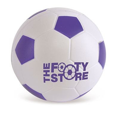 FOOTBALL STRESS BALL in Purple-white