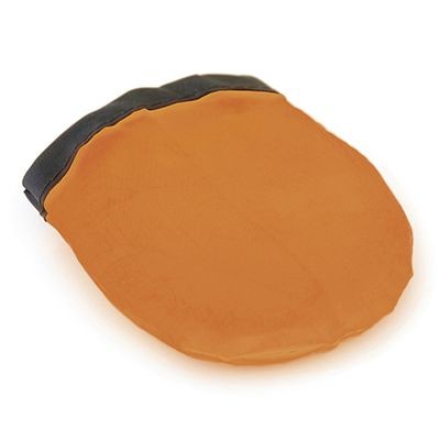 FOLDING NYLON FLYING ROUND DISC in Amber