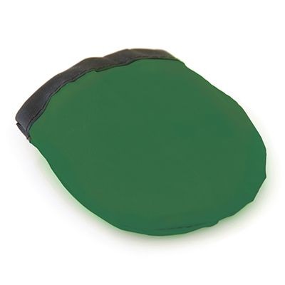 FOLDING NYLON FLYING ROUND DISC in Green