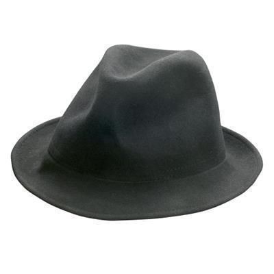 BOCCACCIO STETSON STYLE HAT in Black