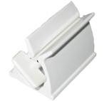 TOOTHPASTE TUBE SQUEEZER in White Plastic