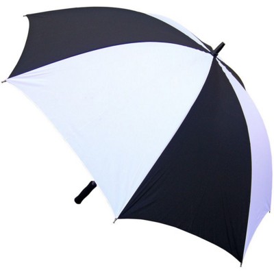 FIBREGLASS STORM GOLF UMBRELLA in Black & White