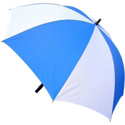 FIBREGLASS STORM GOLF UMBRELLA in Royal Blue & White