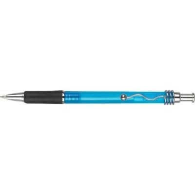 VIPER FROST BALL PEN in Frosted Aqua with Silver Trim